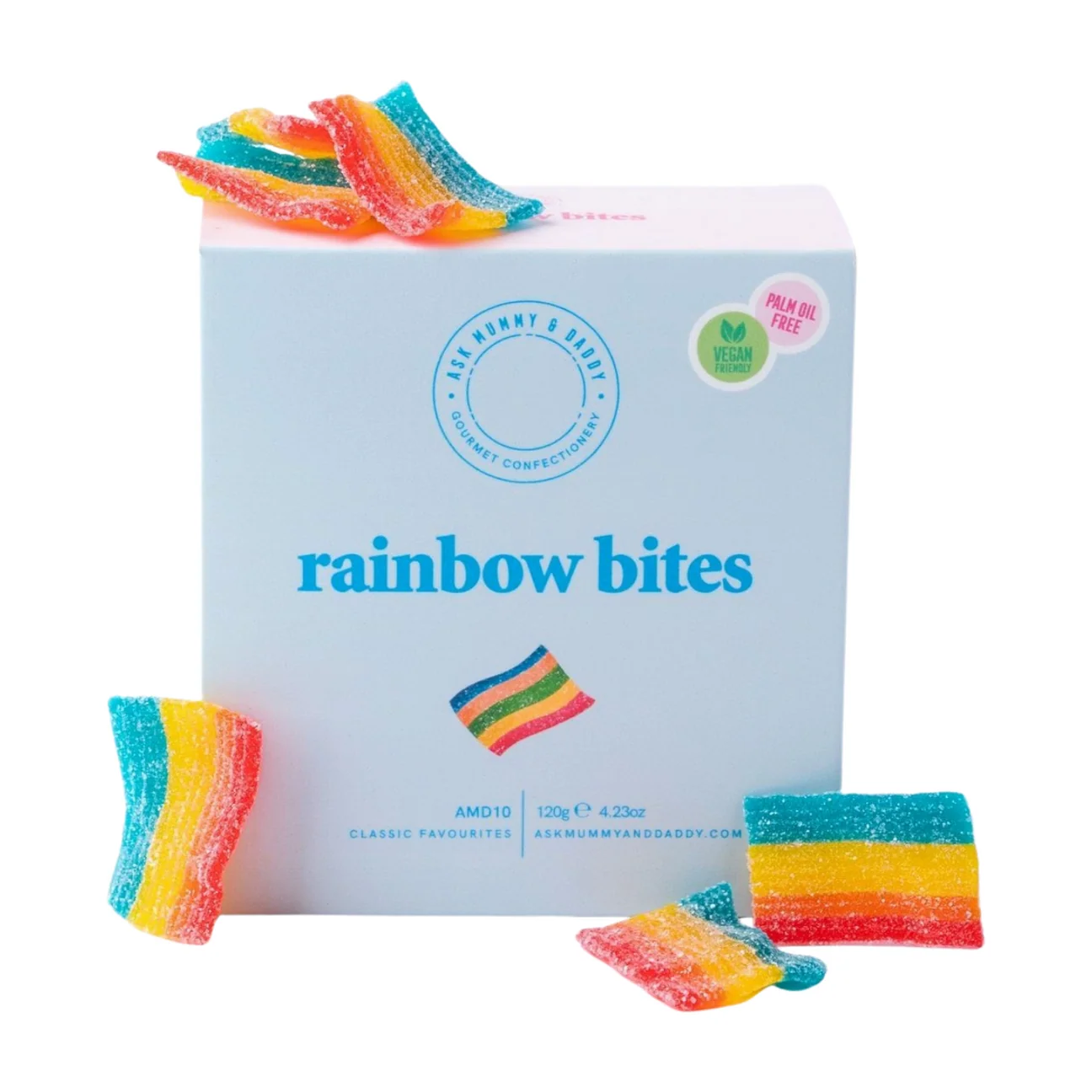 Colourful sweets